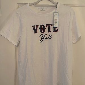 DRAPER JAMES VOTE YALL T-SHIRT